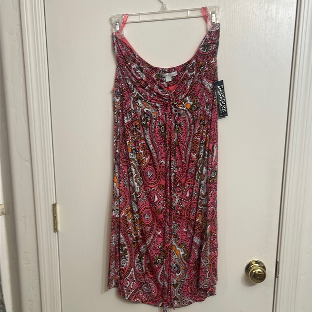 Max Studio Pink Paisley Dress
